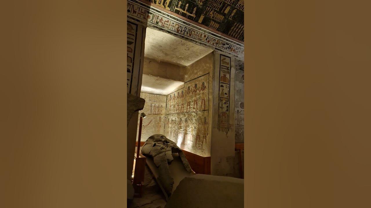 Inside the tomb of Ramses V & VI in the Valley of the Kings,, Egypt. #Egypt #ancienttombs  #luxor
