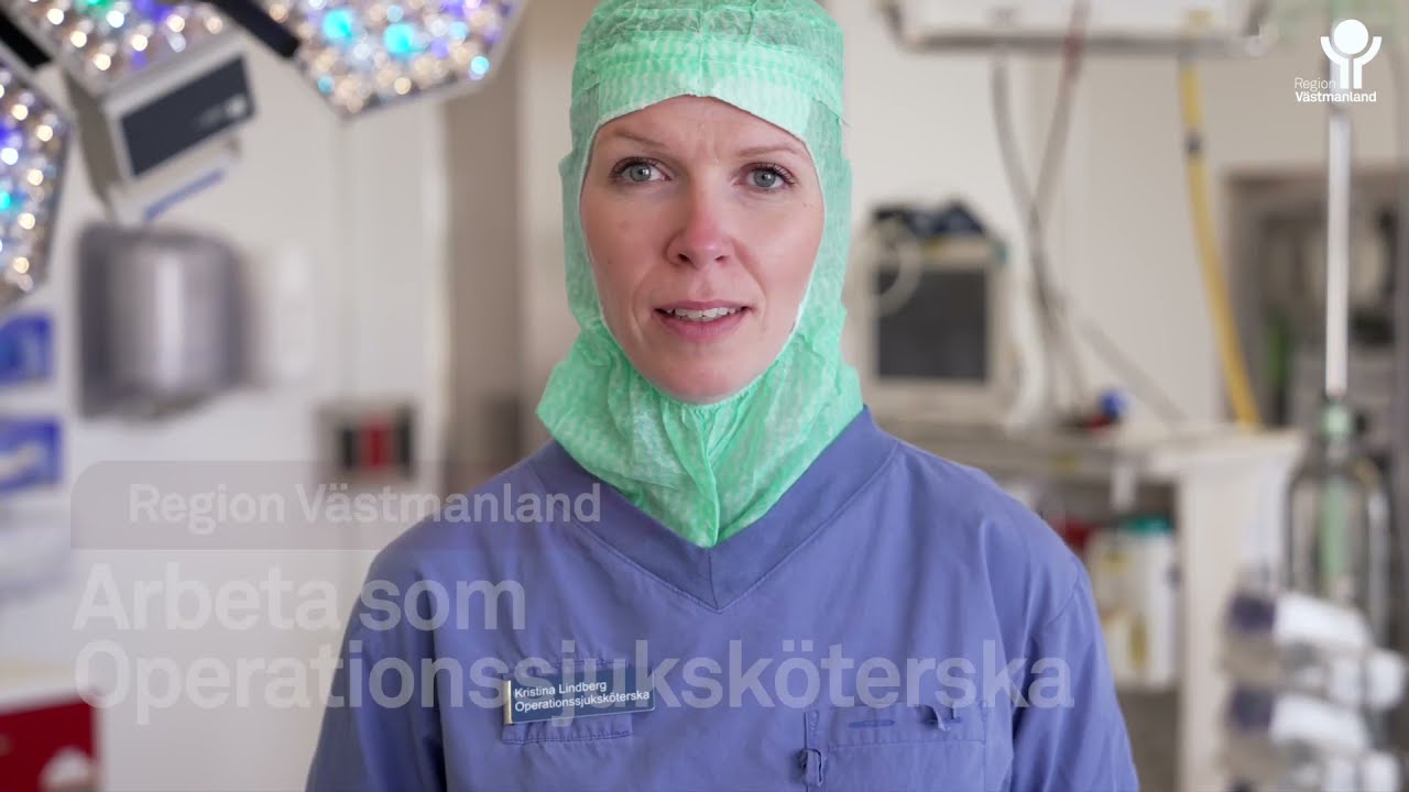 Att jobba som operationssjuksköterska i Region Västmanland