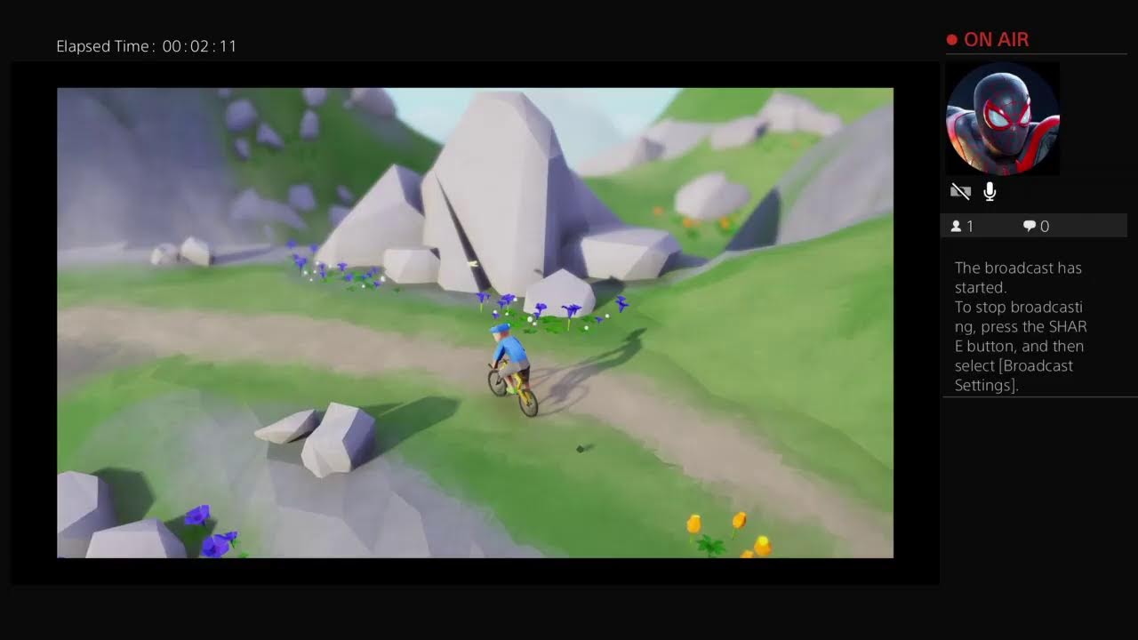 IkoniqKulture's Live PS4 lonely mountain downhill