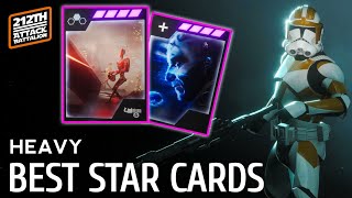 Heavy BEST STAR CARDS & BUILD 2023 | Battlefront 2
