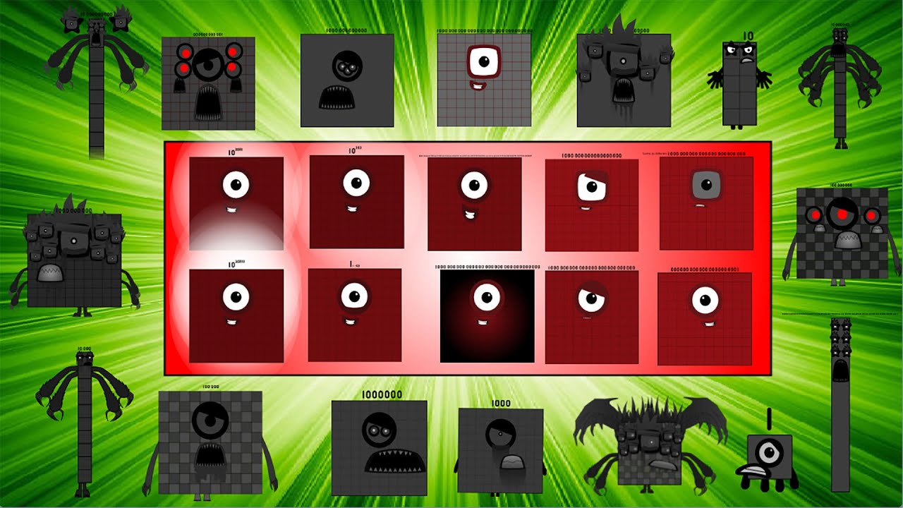 Uncannyblocks Band But 20s (1 - 1.000.000.000) But Binaryblocks (Special battle) Official