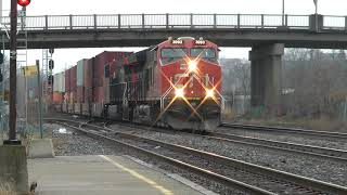 CN Train 149 Westbound April 14, 2022