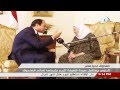 الرئيس السيسي يستقبل سيدة تتبرع بحلقها لصندوق تحيا مصر