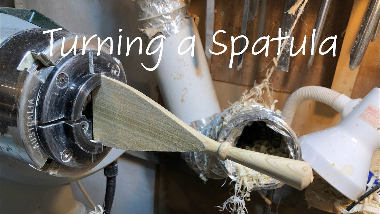 Woodturning - Turning a Spatula