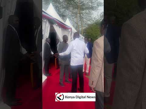 President Ruto And Raila Odinga At The Third National Executive Retreat In Kenya 