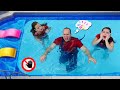 CAÍMOS NA PISCINA | We Fall Into The Pool Niino For Kids