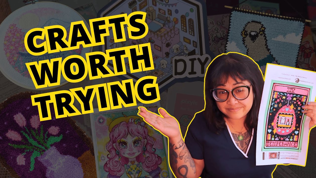 Виды рукоделия, которые вам ОБЯЗАТЕЛЬНО нужно попробовать, и те, которые у меня не получились | А...