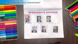 Тиждень 20. Україна - незалежна держава (Інтерактивний зошит ЯДС)
