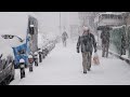 Today 12 March Istanbul Snowfall. The last snow in Istanbul