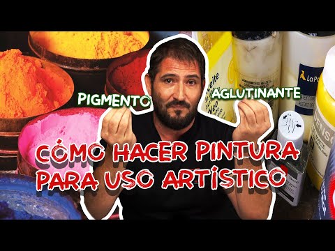 Cómo se hace la pintura para uso artístico. Pigmentos y aglutínates a través de la Historia. hqdefault