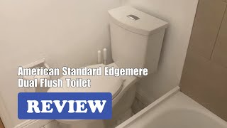 American Standard Edgemere Toilet, Dual Flush Review 2024