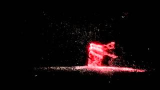 particle system with kinect