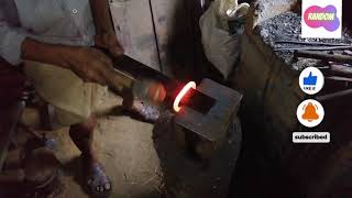 Primitive Skills: #Primitive Technology #Village Life #An Iron Worker #Hard Job