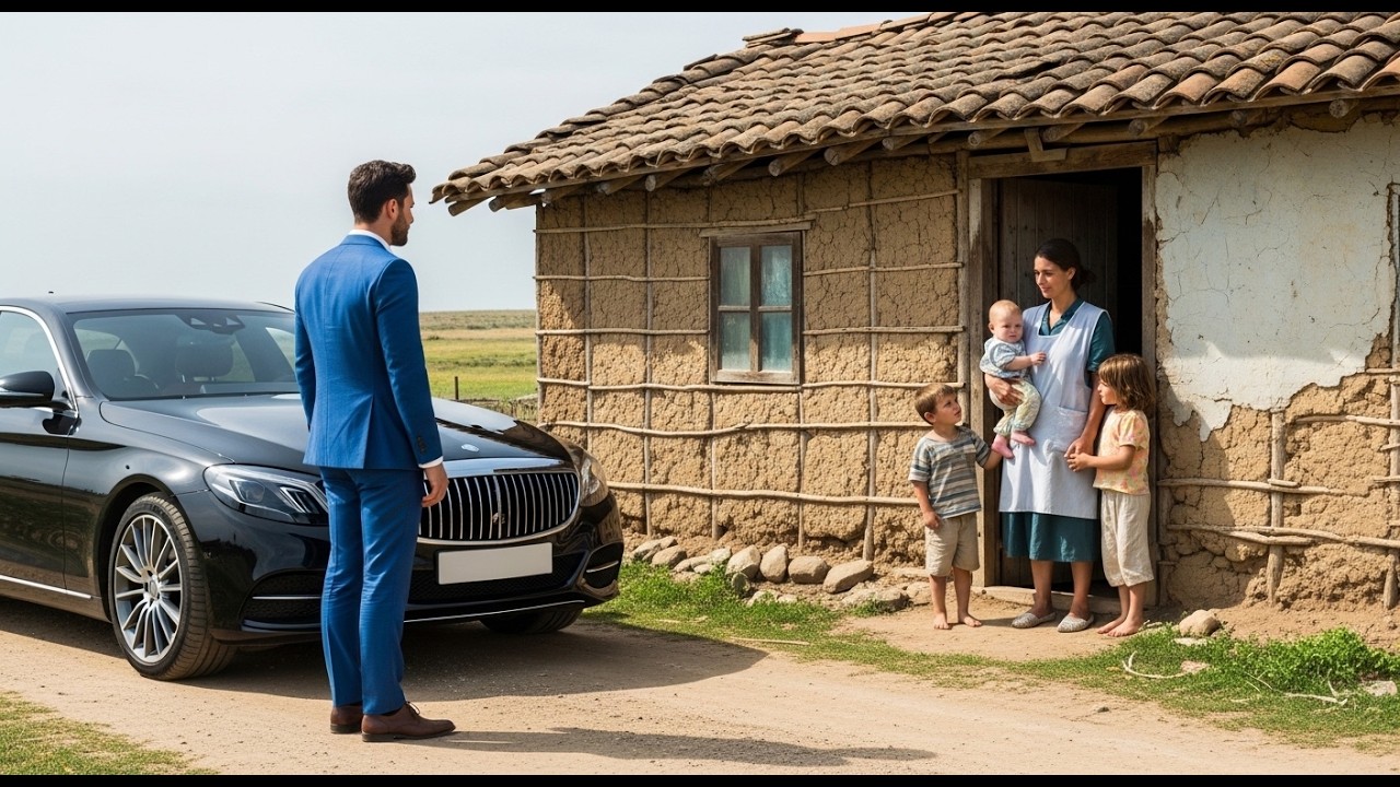 Milionário Descobre Faxineira em Casa Abandonada com os Filhos e a Verdade é Chocante..