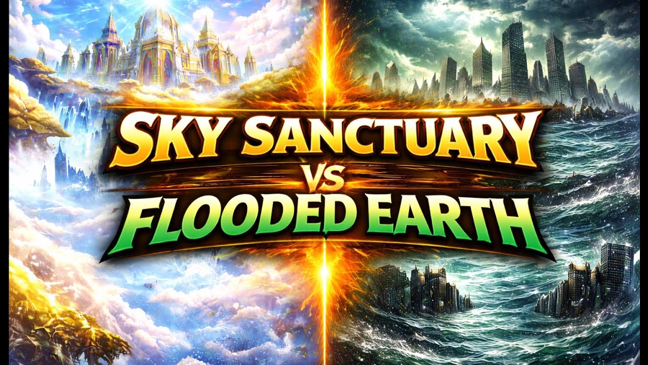 Yugioh duel #3 [Sanctuary in The Sky vs The Flooded Earth] (duel with @hereiamkillme01)
