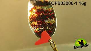 Frenetic TOPB03 Kanál Villantó Fekete 2-es 18g 1db/csomag videó