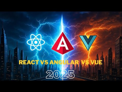 React Vs Angular Vs Vue in 2025 - YouTube