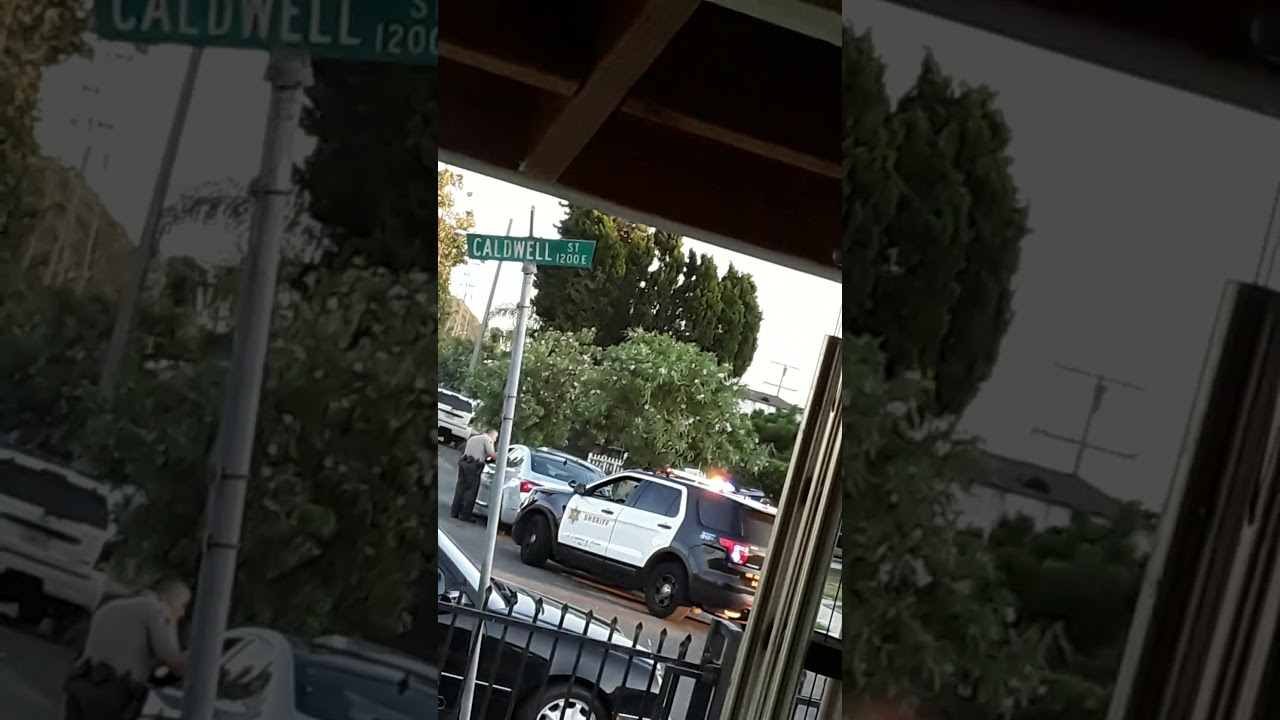 Compton Sheriff's Alway's, Tripping For No Reason.