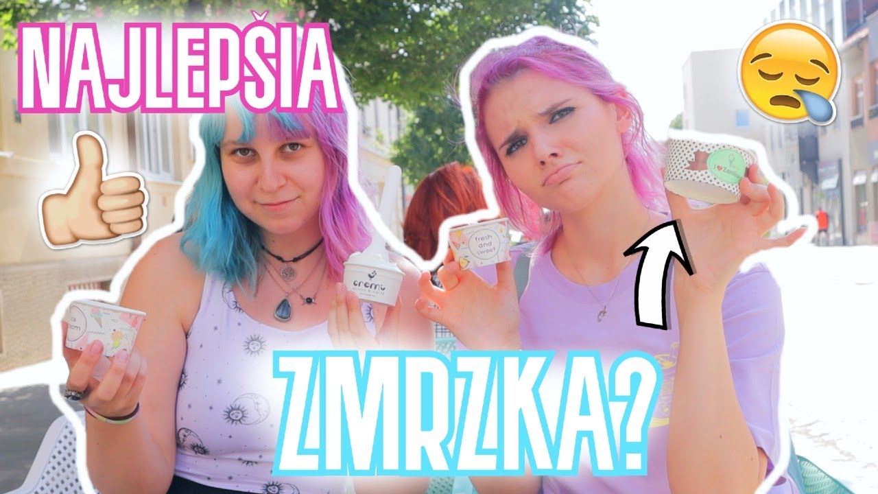 NAJLEPŠIA (a NAJHORŠIA) ZMRZLINA V TRNAVE?! *rebríček* 😍🤢