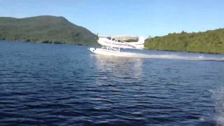 Cessna 185 Amphib Takeoff Floats