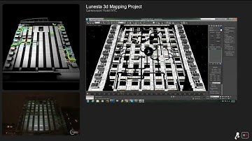 Making of Lunesta 3d projection mapping project