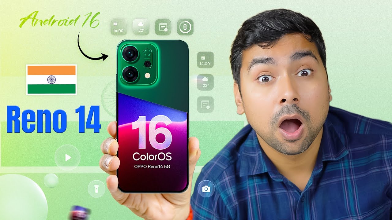 ColorOS 16 Android 16 India is Here - OPPO Reno 14 Android 16 Update - Totally Changed🔥