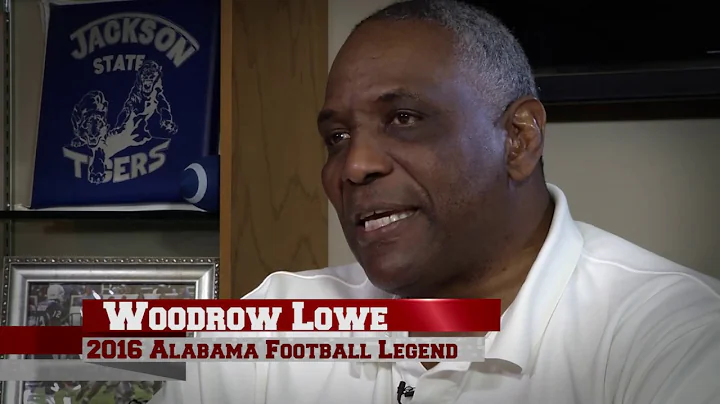 Woodrow Lowe - Camellia Bowl Alabama Football Lege...