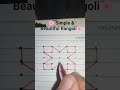 Beautiful Rangoli Design 🌸#easyrangoli #beautiful #trending #shortvideo #shorts #rangolidesign #art