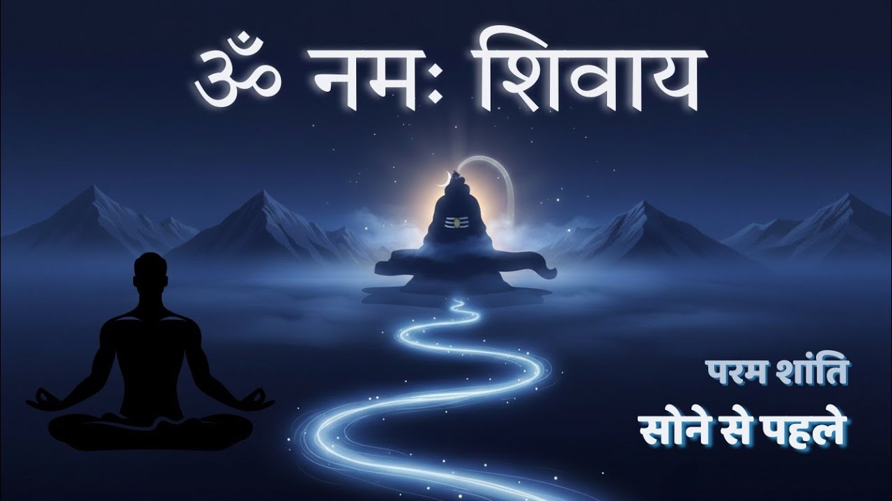 Om Namah Shivay Mantra for Deep Sleep | Peaceful Night Chant | Meet Shiva in Dreams