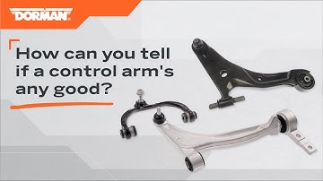 See the Dorman control arm and chassis quality difference