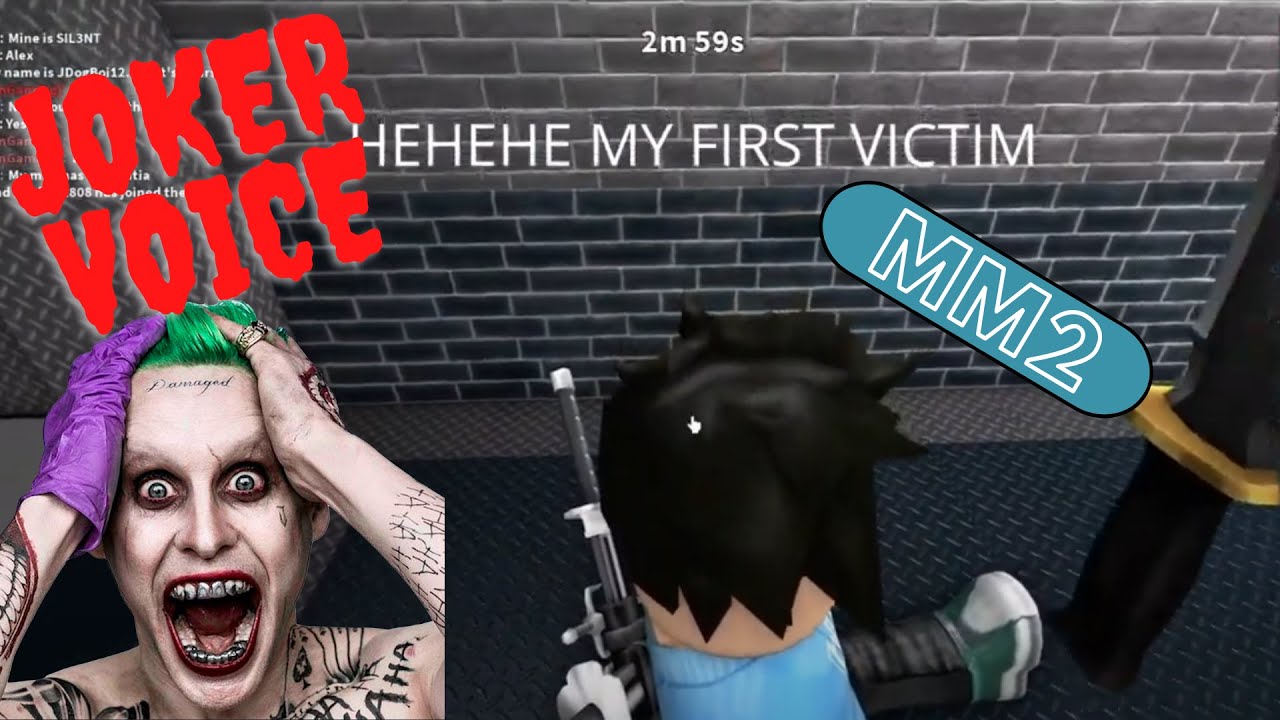 mm2 roblox ft. joker jared leto funny first video family