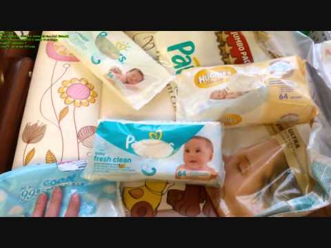 Покупки для новорожденного № 9. Средства гигиены + обзор подгузников и салфеток.