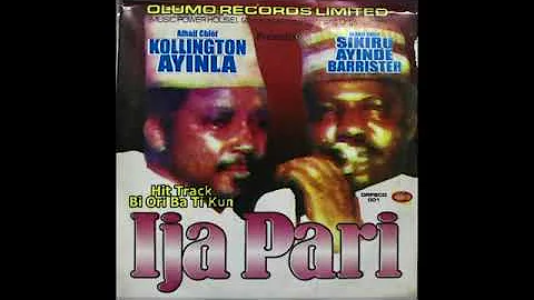 AARE DR SIKIRU AYINDE BARRISTER & ALH. GEN. KOLLINGTON AYINLA SETTLED DISPUTE