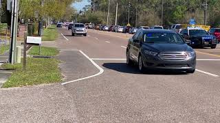 Funeral procession for fallen Pinellas county sheriffs office Deputy Magli