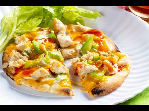 Grilled Buffalo Chicken Pizza