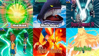 All techniques from every Inazuma Eleven game (2008-2026)
