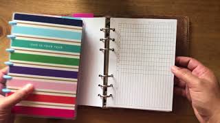Planner Setup - Foxy Fix B6 hybrid rings with personal wide inserts