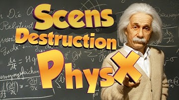 Autodesk Maya + PhysX + PDI - Делаю сцену с Разрушением