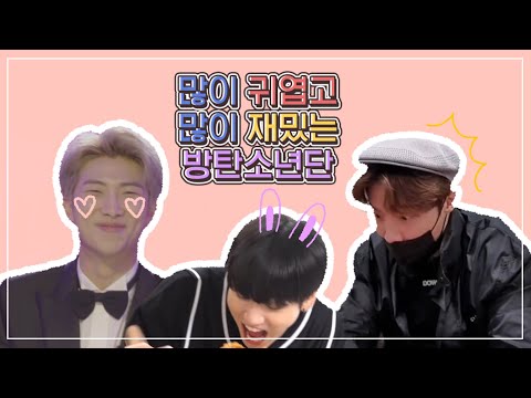 [방탄소년단/BTS] 많이 귀엽고 많이 재밌는 방탄소년단 모먼트