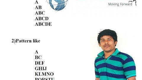 Character pattern interview question and solution in Java