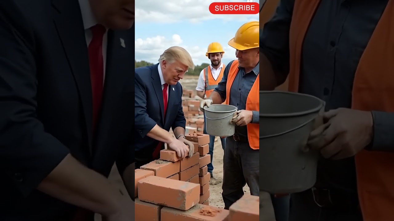 Trump working at site | ai generated video | ai funny video | ai world leaders  #ai #trump