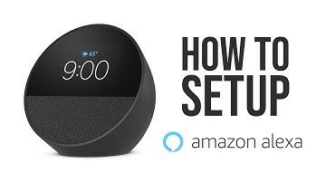 Echo Spot 2024 - How to Set Up and Connect Amazon Alexa