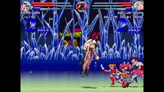 Morrigan U0026 Lilith Vs Sailor Moon U0026 Sailor Chibi Moon