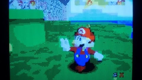 ZX Spectrum 128k + DivIDE : "N64 Mario" (Real Hardware Recording)