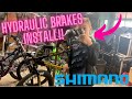 Installing Shimano Hydraulic Brakes On My SE Beastmode