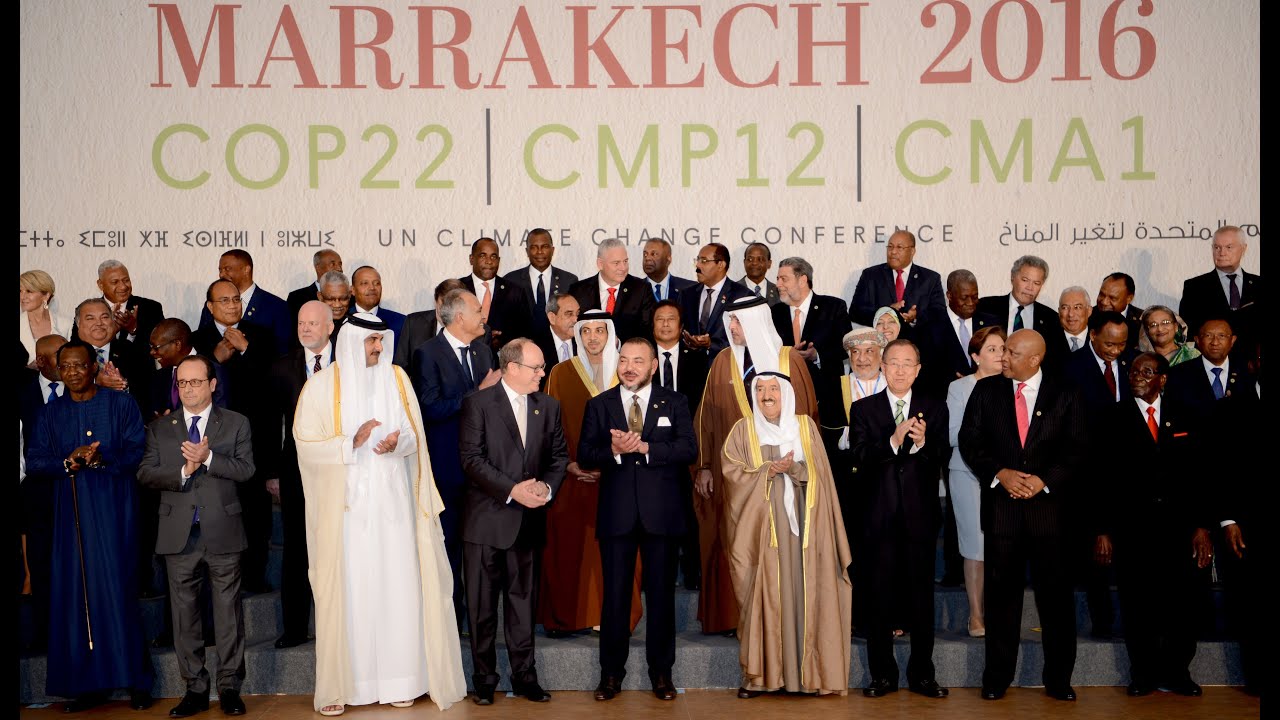 Conférence de Marrakech de 2016 sur les changements climatiques (COP22 ...