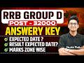 RRB Group D 2026 | RRB Group D Answer key, Expected Date, Result, Marks Zone Wise | Full Details
