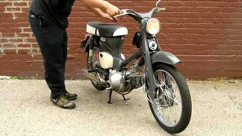 1960's Honda CM91, Ace Motorcycle and Scooter, Chicago Illinois