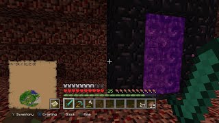 Minecraft Xbox One Edition Let's Play in 2024 Part 3: The Nether!!!!!! (Trip Solo Series)