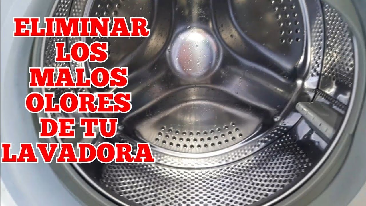 ¿Cómo eliminar el mal olor de la lavadora?//
